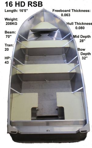 2026 Alumarine 16ft HD RSB