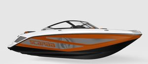2026 Scarab 195 LX Black/Afterburner Orange Rotax 300 HP
