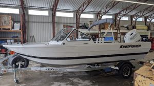 2026 KingFisher Falcon 2025 Sport Fish White Suzuki DF150 Four Str