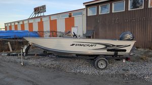 2024 Starcraft Patriot 16 Deluxe Side Console Yamaha 40Hp