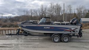 2020 Alumacraft 195 Trophy Suzuki DF200 w/9.9 Kicker