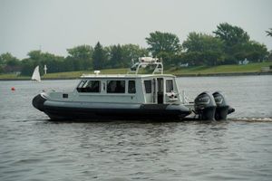 2013 2013 36' x 11'3 Titan Aluminum RHIB w/Twin Yamaha 350s