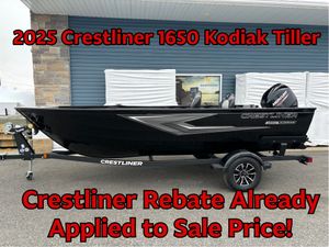 2025 Crestliner 1650 Kodiak Tiller