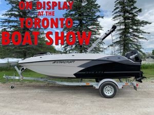 2026 Starcraft SVX 171 Charcoal Suzuki DF115 Show Unit