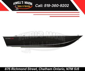 2025 Alumacraft V-Series V16 20" W/FLOOR BLACK