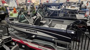 2026 Smoker Craft Avenger 188 HD Pro Black Suzuki DF150