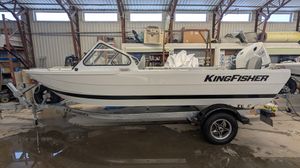 2026 KingFisher Falcon 1825 Sport Fish White Yamaha F115