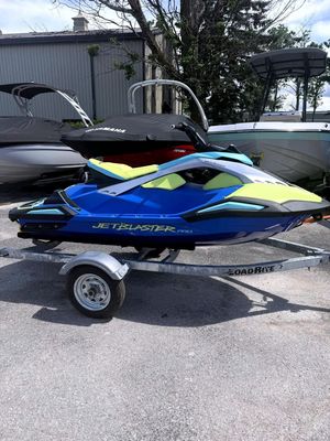 Yamaha JetBlaster PRO 2-UP Azure Blue/Lunar Yellow 2026