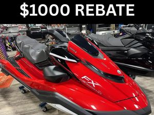 2026 Yamaha FX CRUISER HO TORCH RED/WHITE