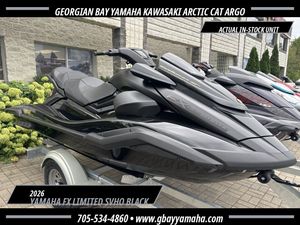 2026 Yamaha FX Limited SVHO Black