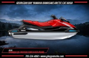 2026 Yamaha VX Cruiser Torch Red/Pearl - With Audio