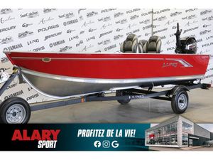 2026 Lund 1600 Fury Tiller + MERCURY 40 HP & remorque