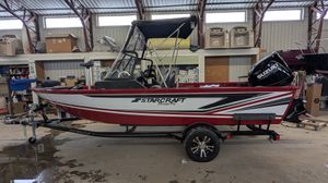 2026 Starcraft Storm 176 Dual Console Red Suzuki DF115 Four Strok