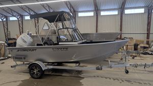 2026 Starcraft Starfire 166 Dual Console Galaxy w/ Suzuki DF75 wh