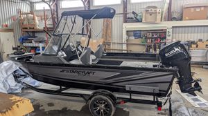 2026 Starcraft Storm 176 Dual Console Black Suzuki DF115 Four Str