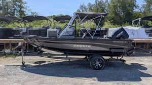 2026 Smoker Craft Pro Angler 172 XL Black Suzuki DF140ATX