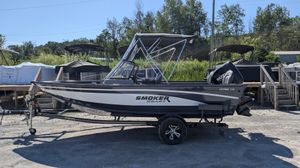 2026 Smoker Craft Ultima 172 Blue Suzuki DF140