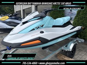2026 Yamaha VX White/Mint - Waverunner