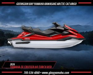 2026 Yamaha FX Cruiser HO Torch Red/White