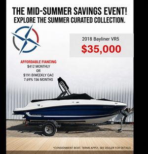 2018 Bayliner VR5