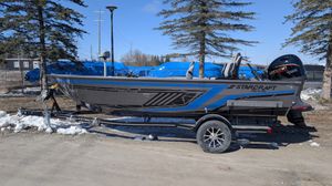 2026 Starcraft Delta 188 Tiller SE Graphics pack in Blue / Yamaha