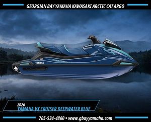 2026 Yamaha VX Cruiser Deepwater Blue - Waverunner