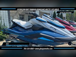 2026 Yamaha FX HO With Audio! - Deepwater Blue - Waverunner
