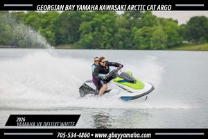 2026 Yamaha VX Deluxe White