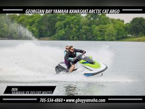 2026 Yamaha VX Deluxe White