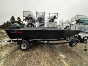 2026 Alumacraft Escape 165 Tiller NIGHTFALL BLACK