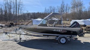 2017 Alumacraft Competitor 165 w/ 115 Evinrude Used Aluminum Fishi