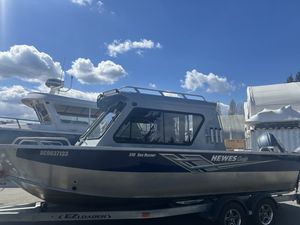 2023 Hewescraft Used  210 Sea Runner with Yamaha F200XB, kicker an