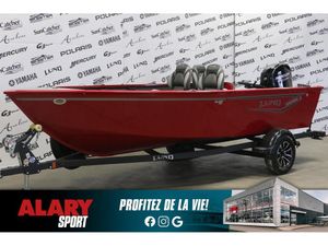 2026 Lund 1650 Rebel XL Tiller + MERCURY 60 HP & remorque
