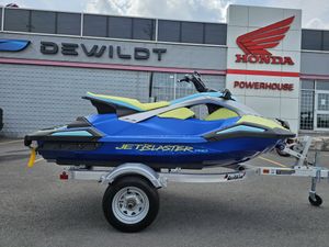 2026 Yamaha JetBlaster PRO 3-UP Azure Blue/Lunar Yellow: SALE 