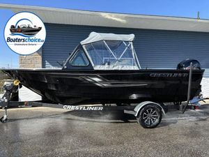 2025 Crestliner 1850 Commander Elite w/150 Pro XS & Deluxe Trailer