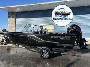 2026 Crestliner 1750 Hawk w/115HP & Matching Trailer!