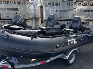 2022 STRYKER HD 380 with Mercury 20HP