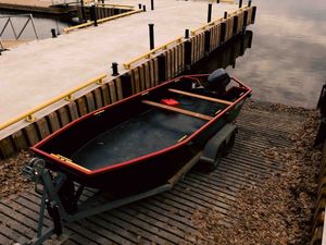 2026 Steel Push Boat / Work Boat w/ Yamaha 60hp