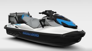 2026 Sea-Doo FishPro Scout 130 - White / Gulfstream Blue