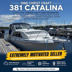 1988 Chris-Craft 381 CATALINA