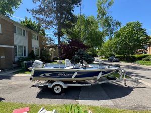 2002 Sylvan 1600 Explorer SC (Side Consel)
