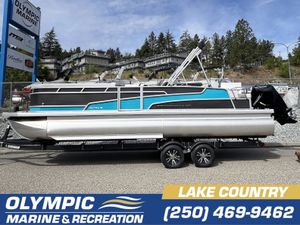 2026 Princecraft Vectra 25 RL Charcoal/ Laguna Blue