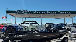 2018 Crestliner 1750 Fish Hawk Side Console