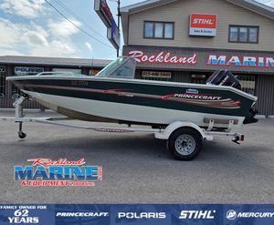 2003 Princecraft PRO SERIES 166 W/90HP AND TRAILER