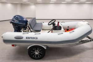 2022 BRIG F300T With 25HP Yamaha Outboard