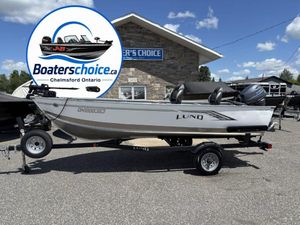 2024 Lund 1400 Fury w/Yamaha 25HP & Trailer!