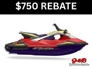2026 Yamaha JETBLASTER PRO 3-UP IMPERIAL RED/NIGHTSHADE