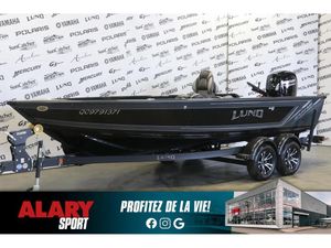 2025 Lund 1875 Pro Guide TILLER + MERCURY 90 HP & remorque