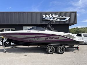 2025 Scarab Jet 255 WAKE ID BLACK/AMETHYST W/GRAPHICS