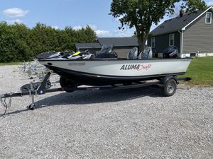 2021 Alumacraft Classic 165 CS w/ Mercury 60 hp